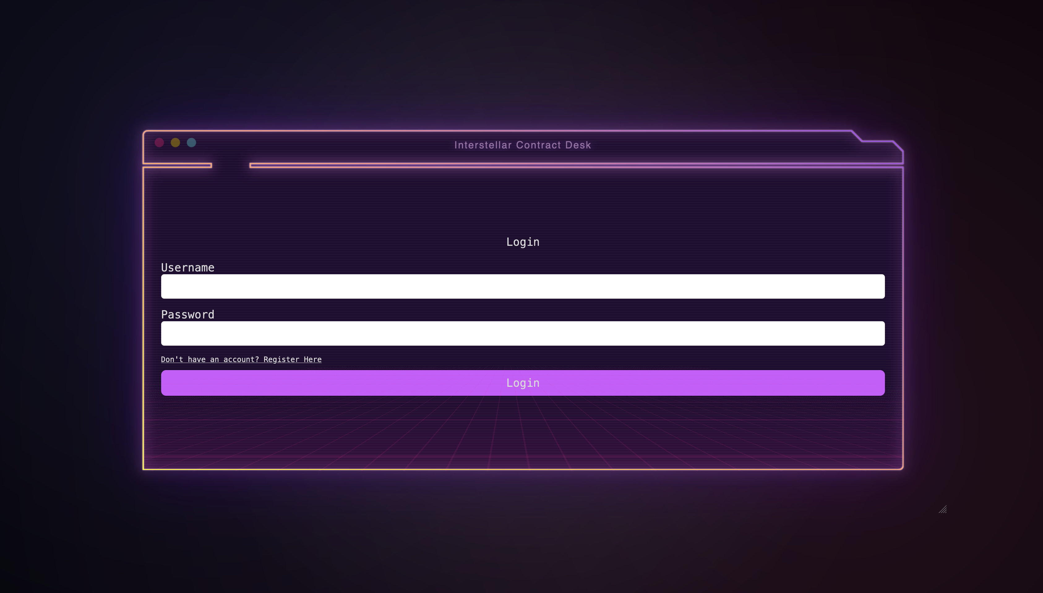 Login Page